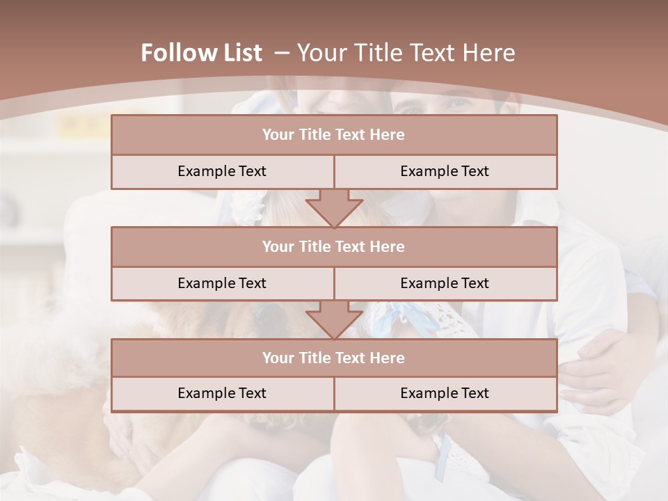 Smiling Happiness Girl PowerPoint Template