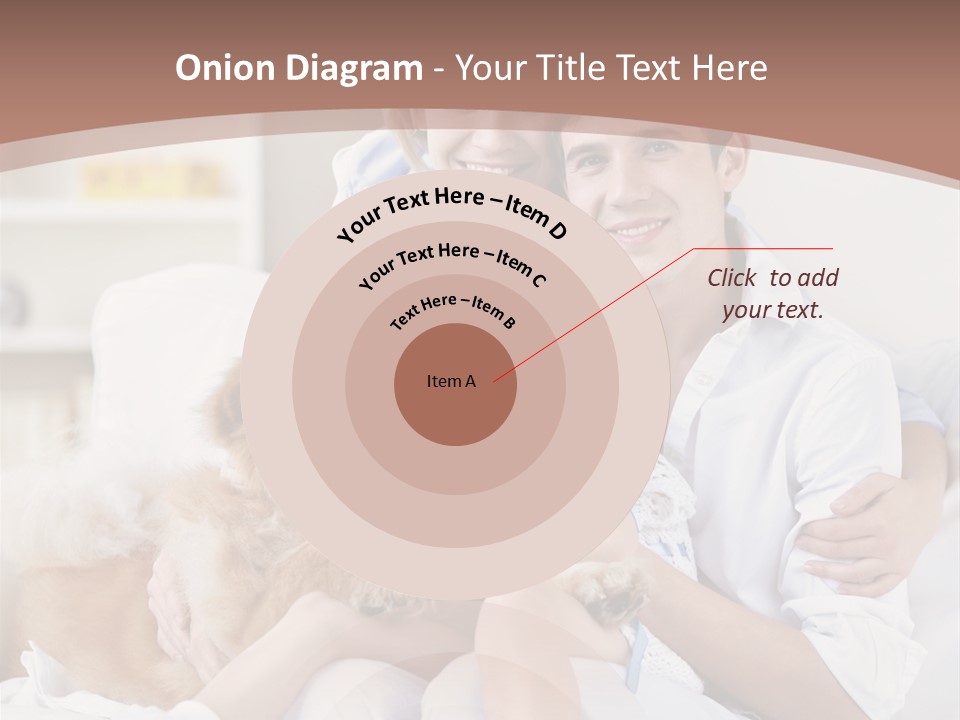 Smiling Happiness Girl PowerPoint Template