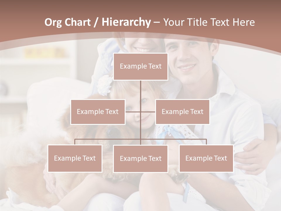 Smiling Happiness Girl PowerPoint Template