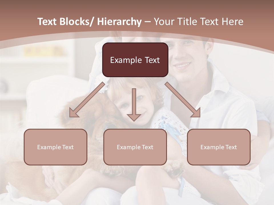 Smiling Happiness Girl PowerPoint Template