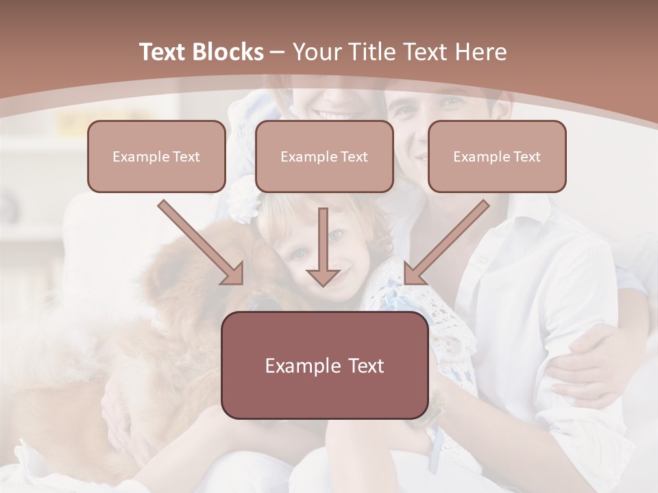 Smiling Happiness Girl PowerPoint Template
