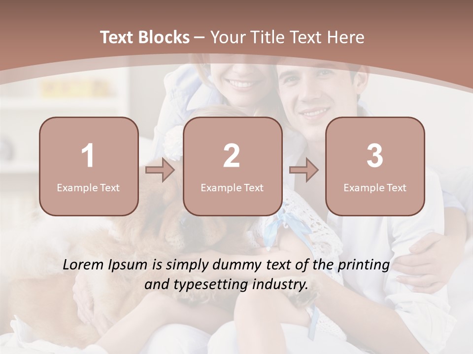 Smiling Happiness Girl PowerPoint Template