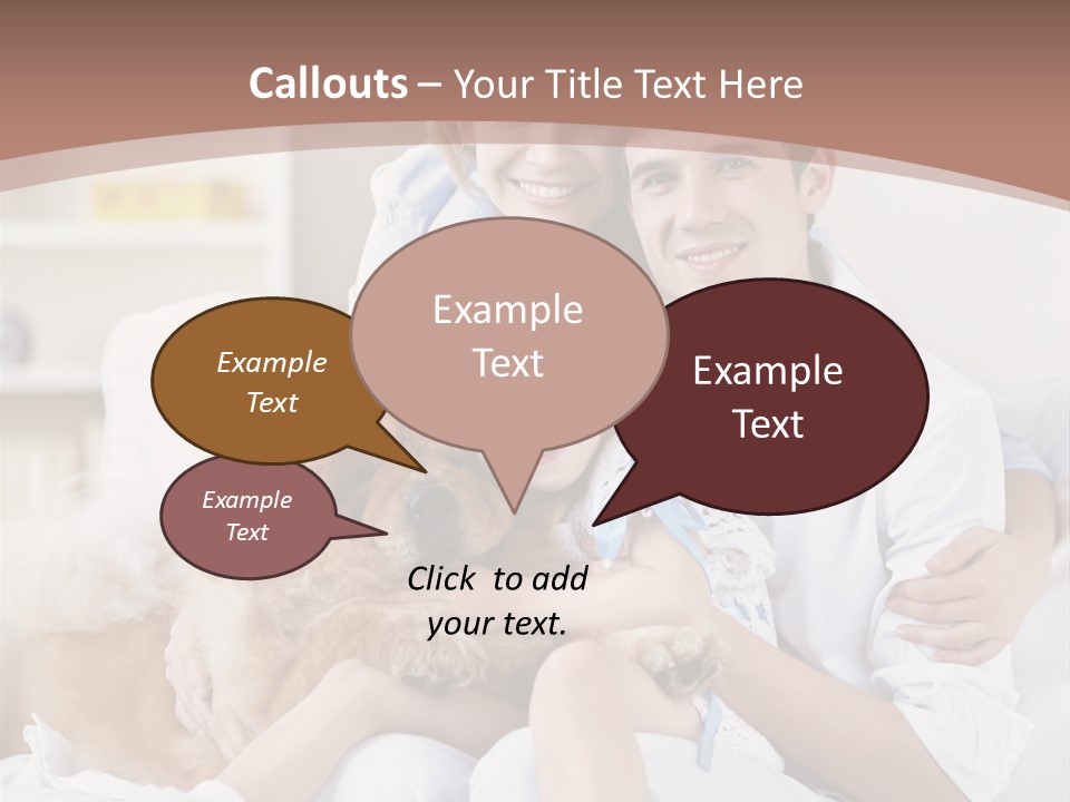 Smiling Happiness Girl PowerPoint Template