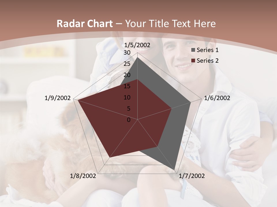 Smiling Happiness Girl PowerPoint Template