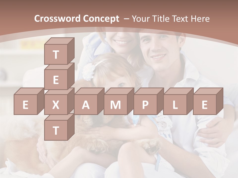 Smiling Happiness Girl PowerPoint Template