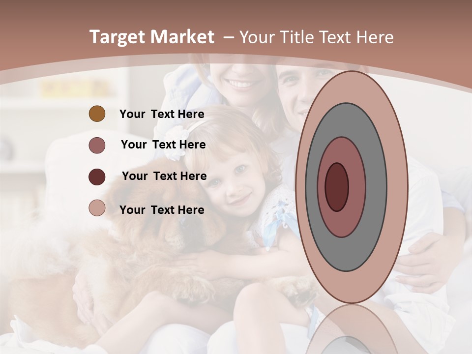 Smiling Happiness Girl PowerPoint Template