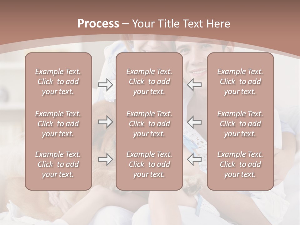 Smiling Happiness Girl PowerPoint Template