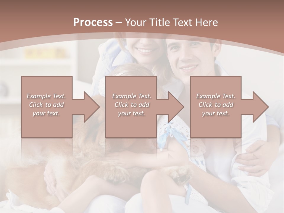 Smiling Happiness Girl PowerPoint Template