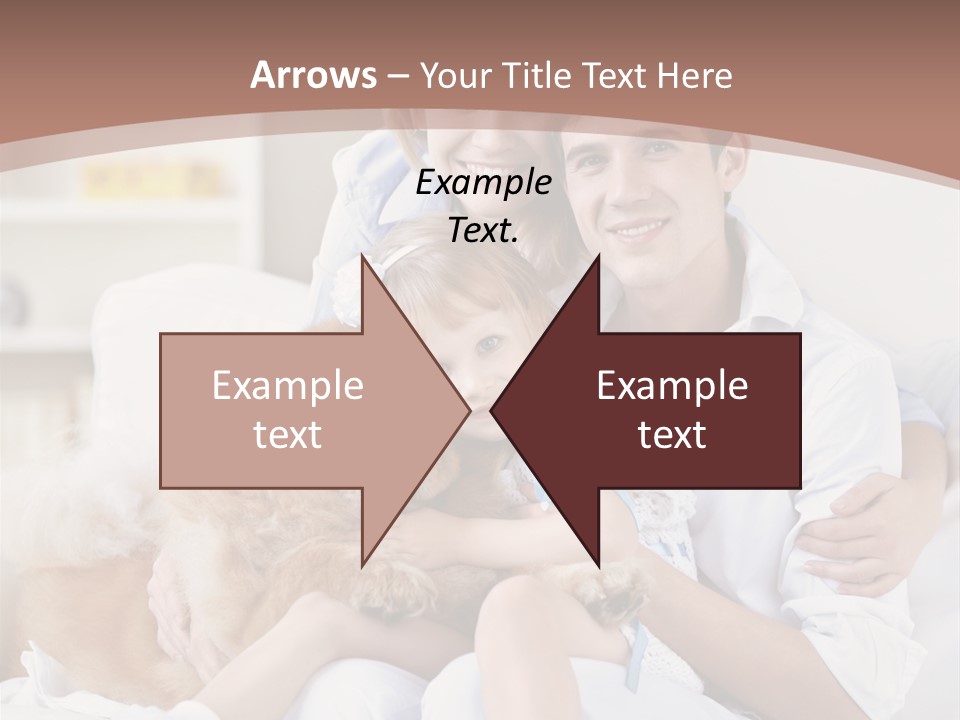 Smiling Happiness Girl PowerPoint Template