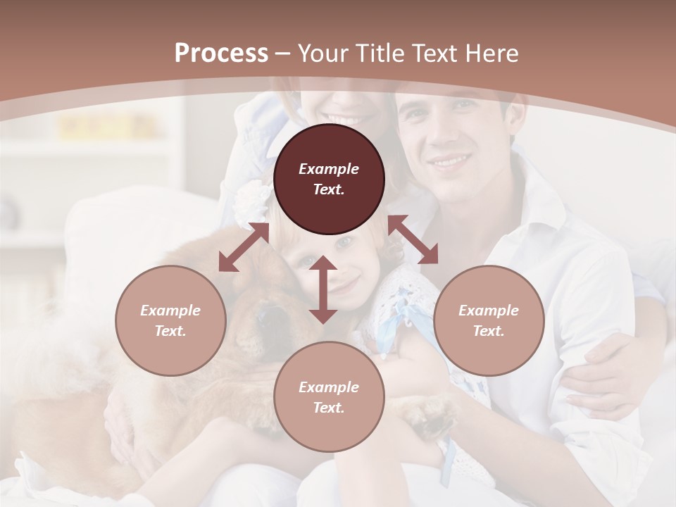 Smiling Happiness Girl PowerPoint Template