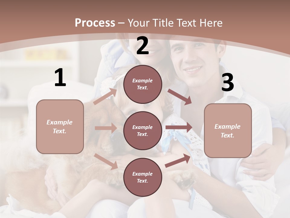 Smiling Happiness Girl PowerPoint Template