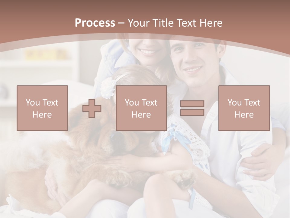 Smiling Happiness Girl PowerPoint Template