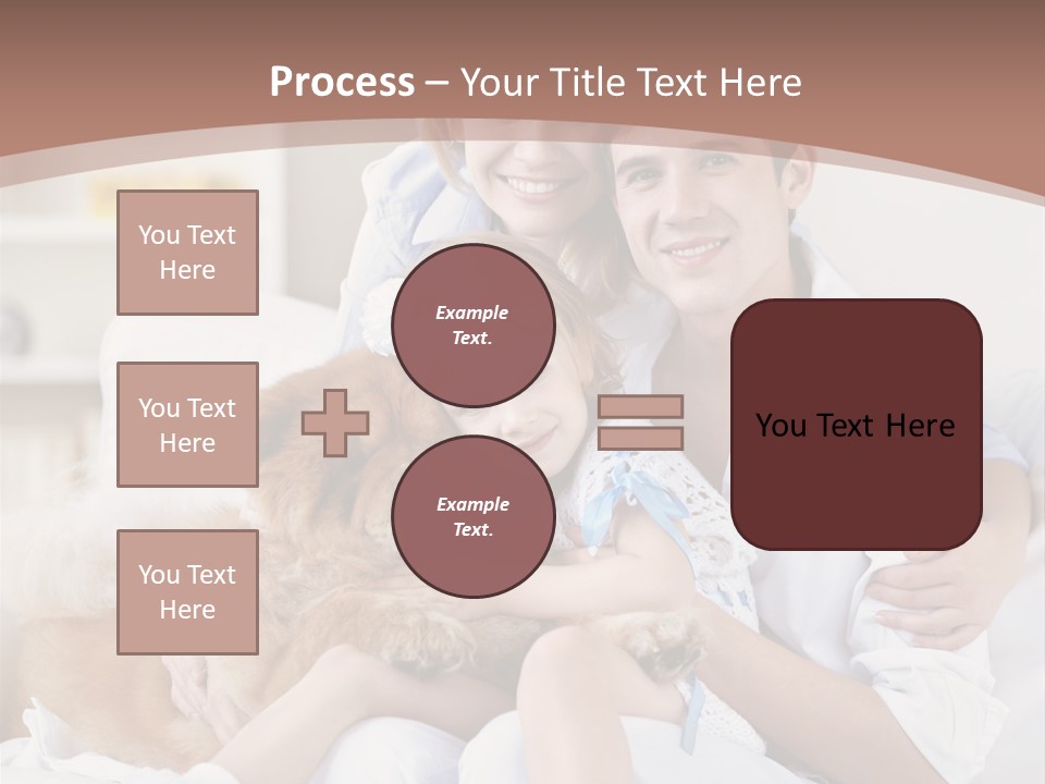 Smiling Happiness Girl PowerPoint Template