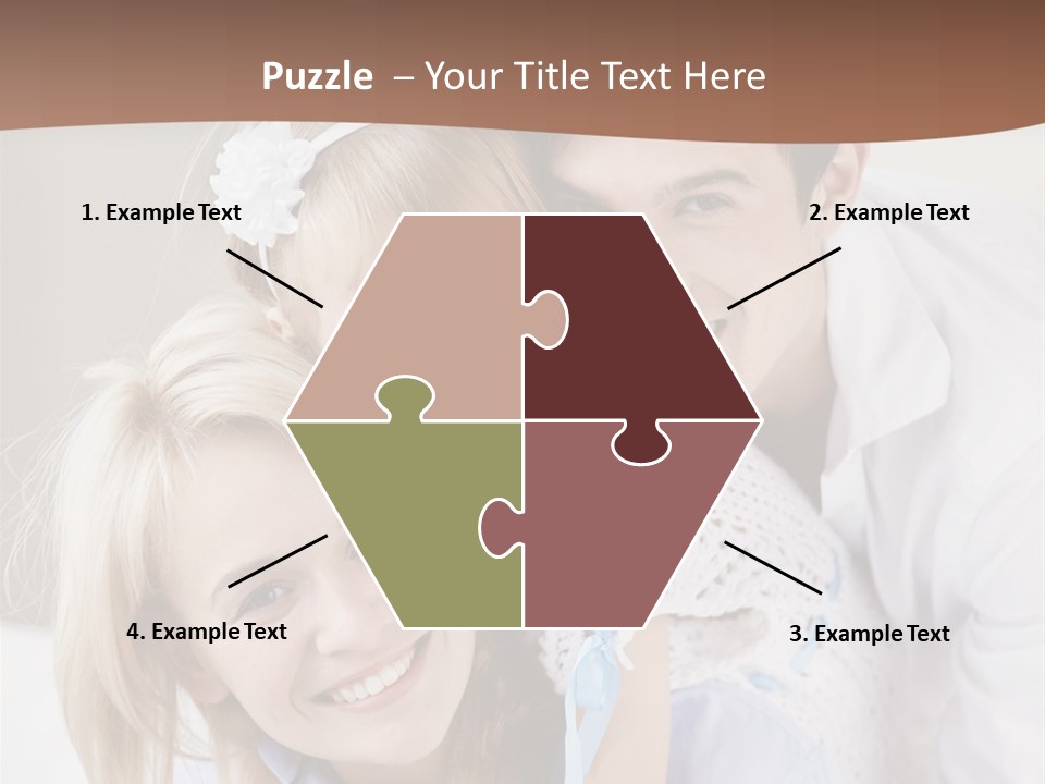 Family Home Offspring PowerPoint Template