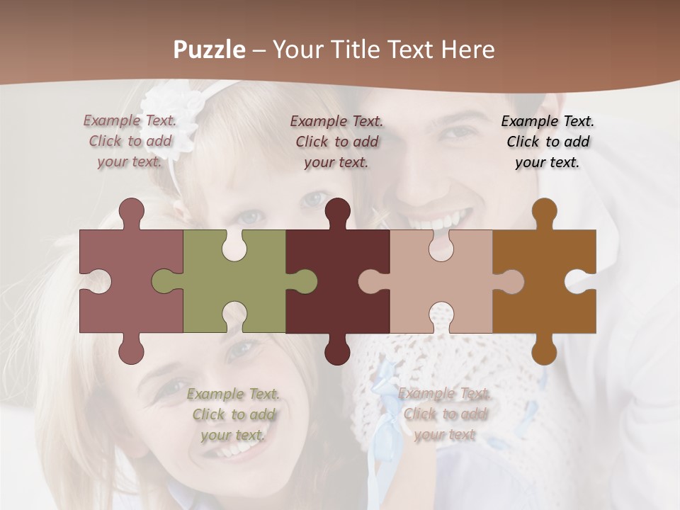 Family Home Offspring PowerPoint Template