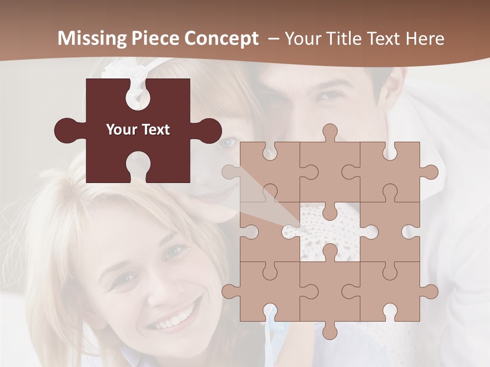 Family Home Offspring PowerPoint Template