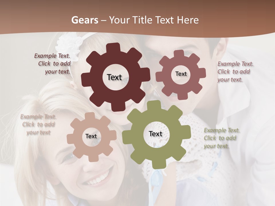 Family Home Offspring PowerPoint Template