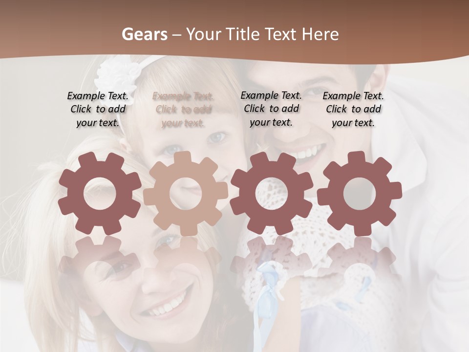 Family Home Offspring PowerPoint Template