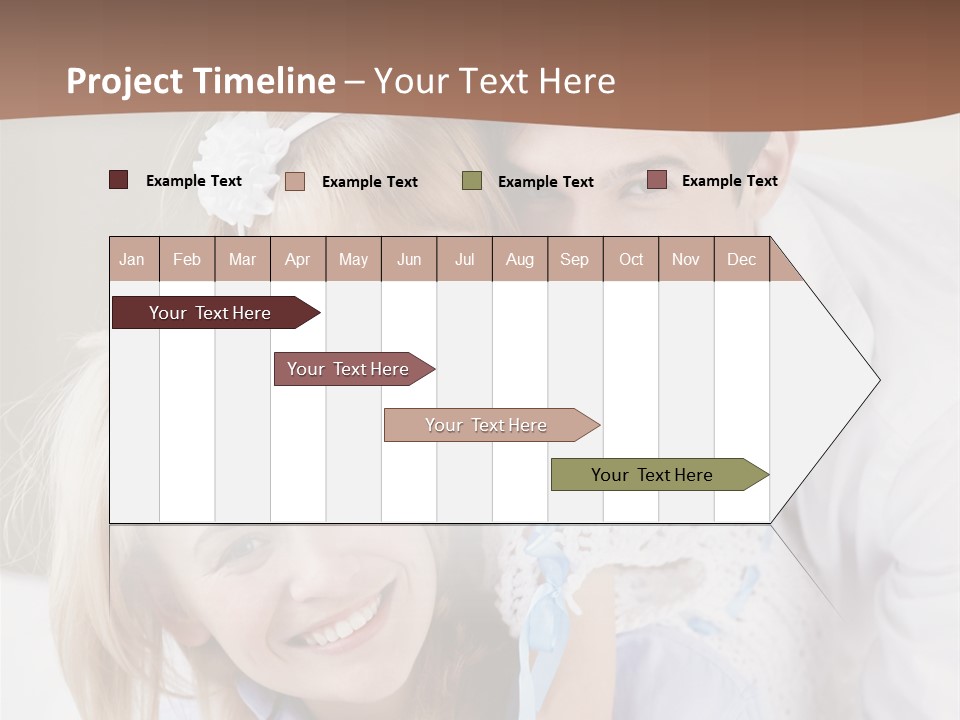 Family Home Offspring PowerPoint Template