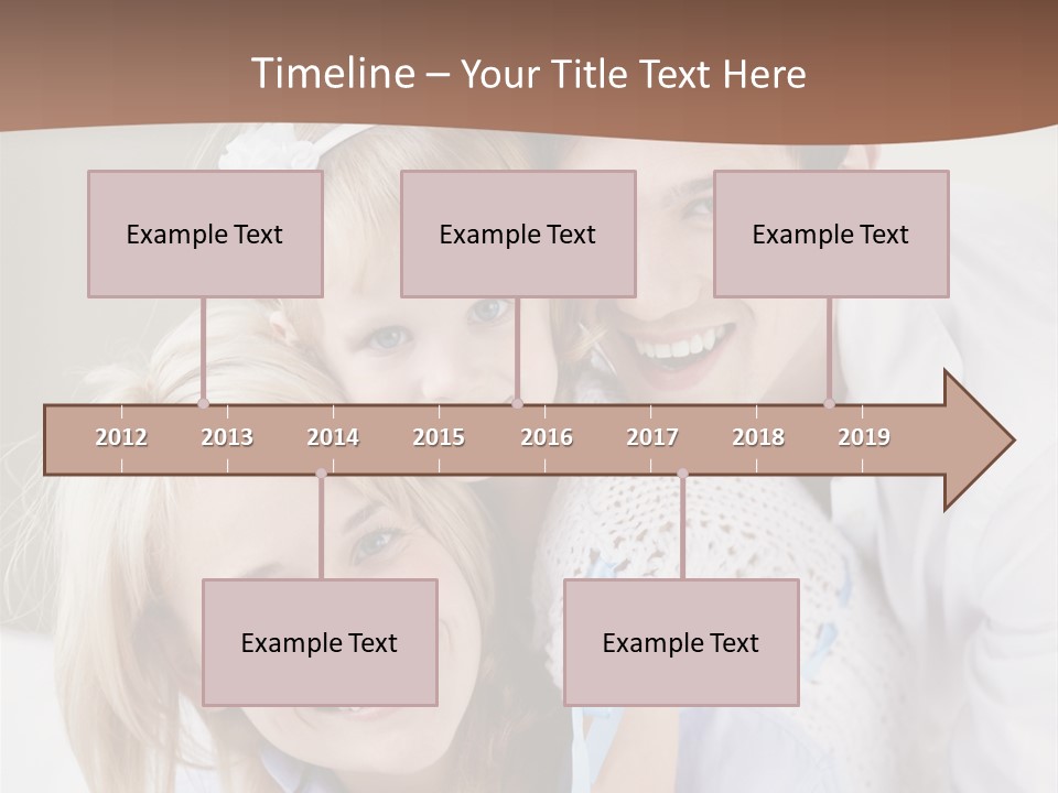 Family Home Offspring PowerPoint Template