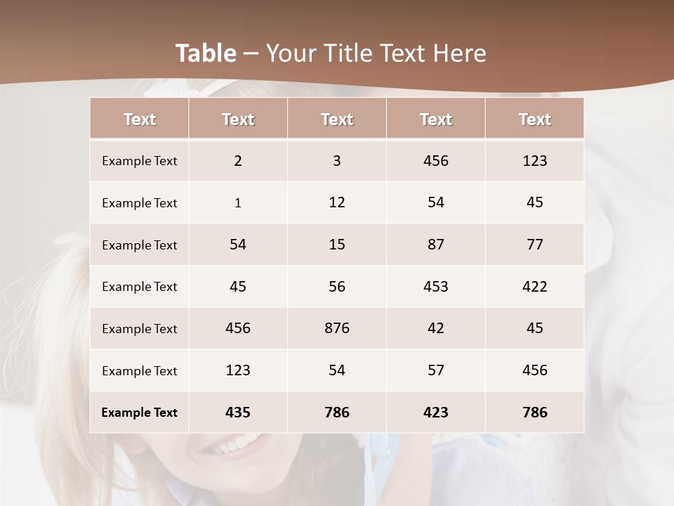 Family Home Offspring PowerPoint Template