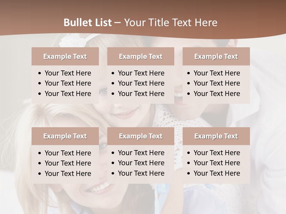 Family Home Offspring PowerPoint Template