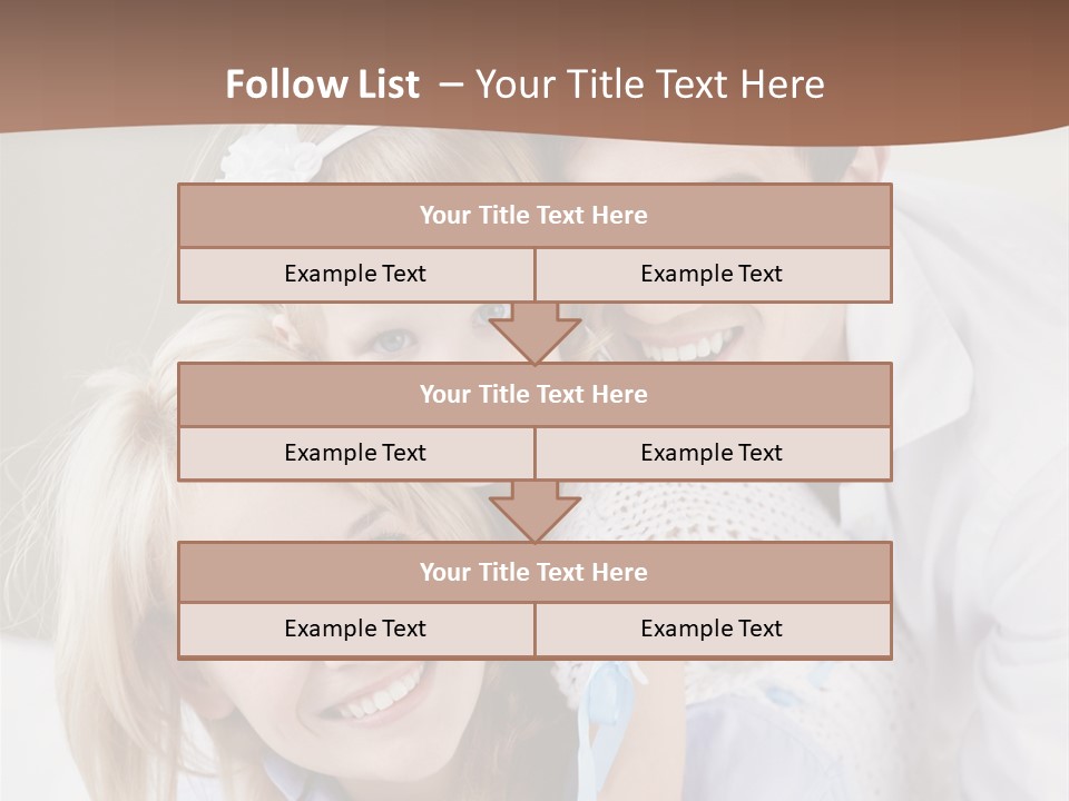 Family Home Offspring PowerPoint Template