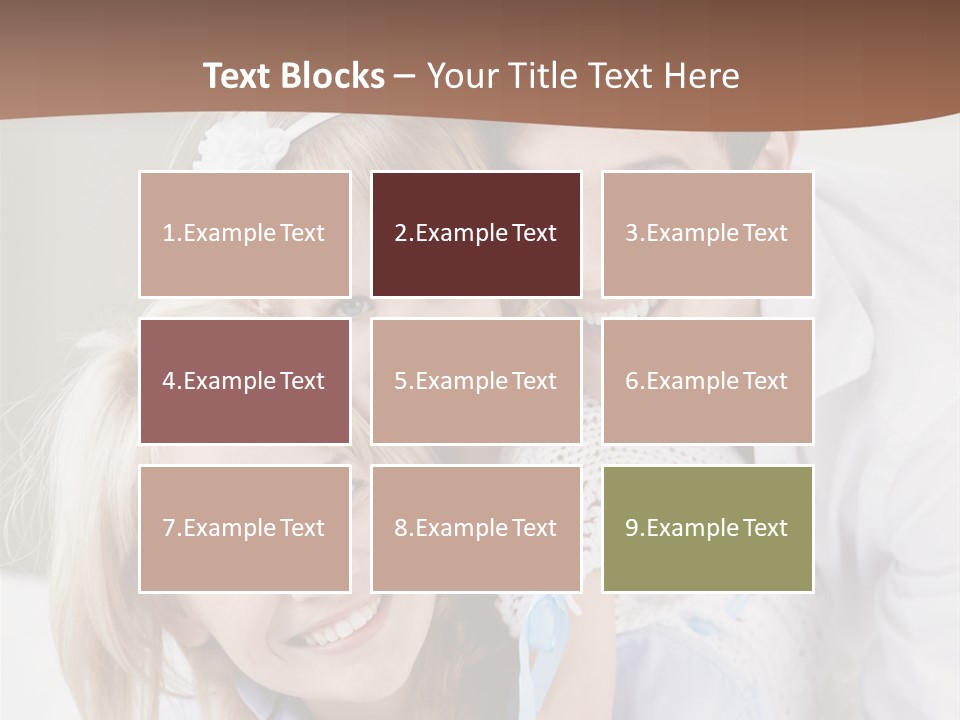 Family Home Offspring PowerPoint Template