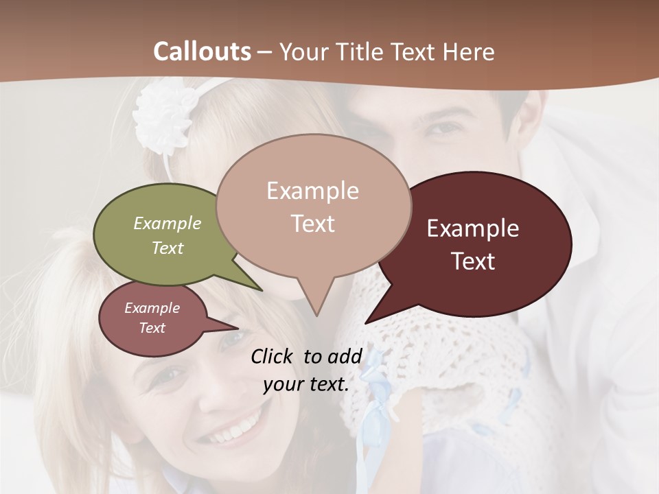 Family Home Offspring PowerPoint Template