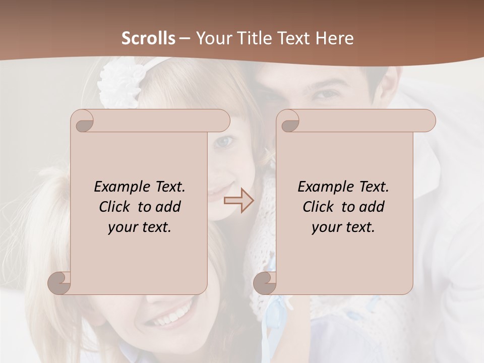 Family Home Offspring PowerPoint Template