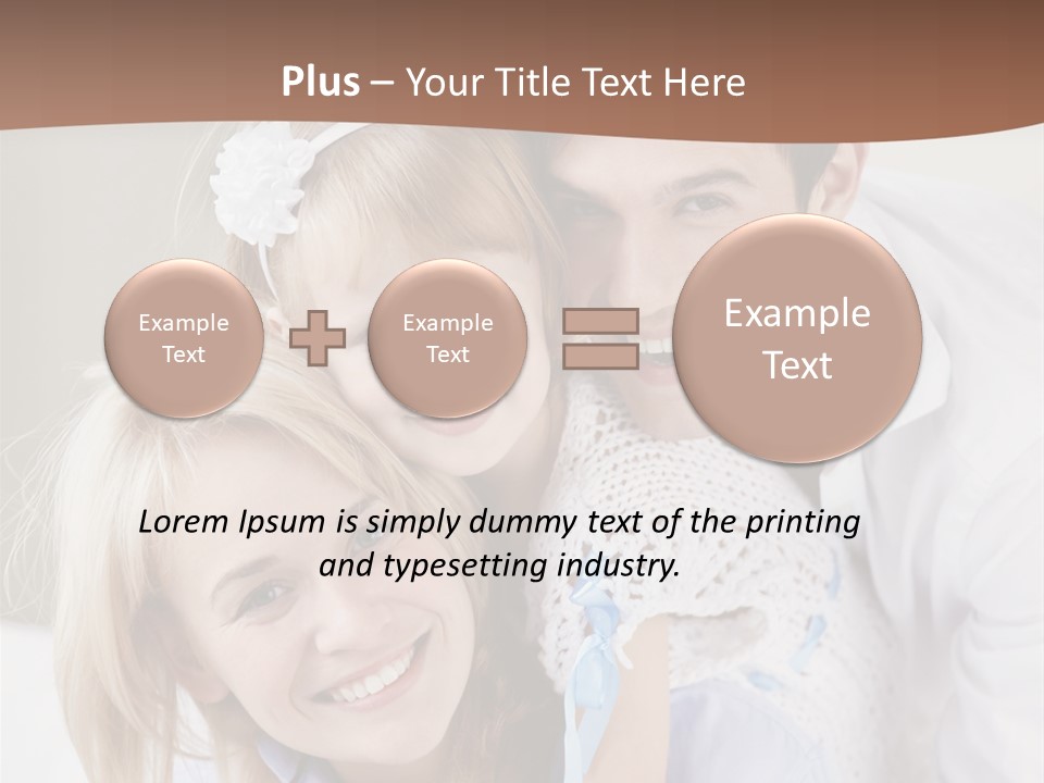 Family Home Offspring PowerPoint Template