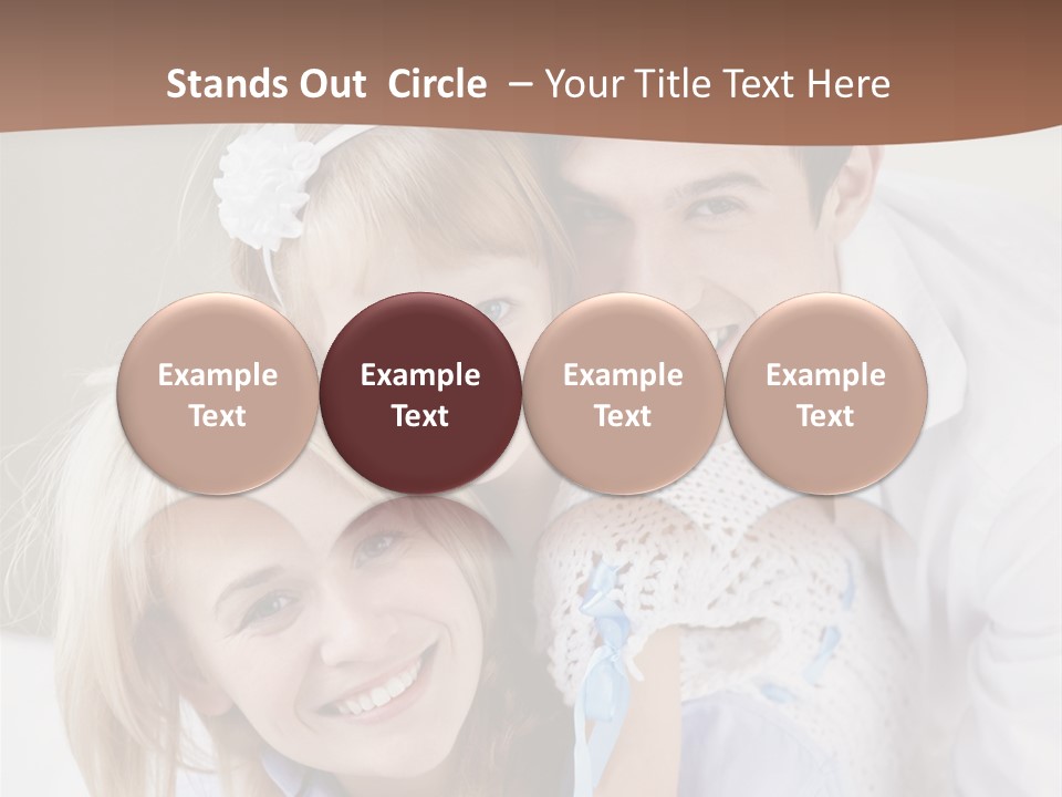 Family Home Offspring PowerPoint Template