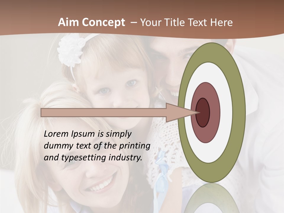 Family Home Offspring PowerPoint Template