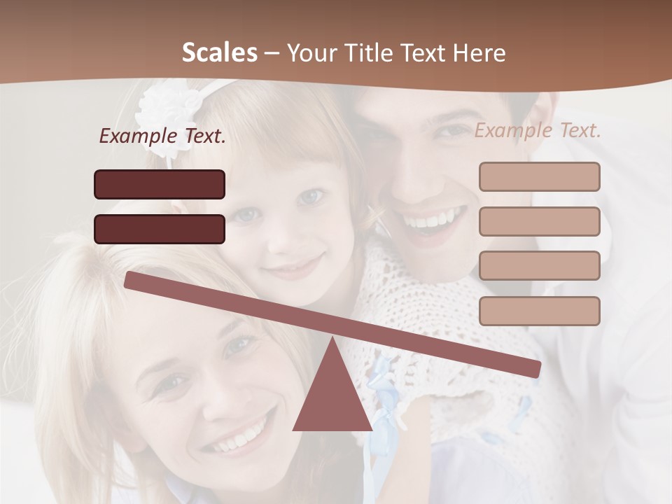 Family Home Offspring PowerPoint Template