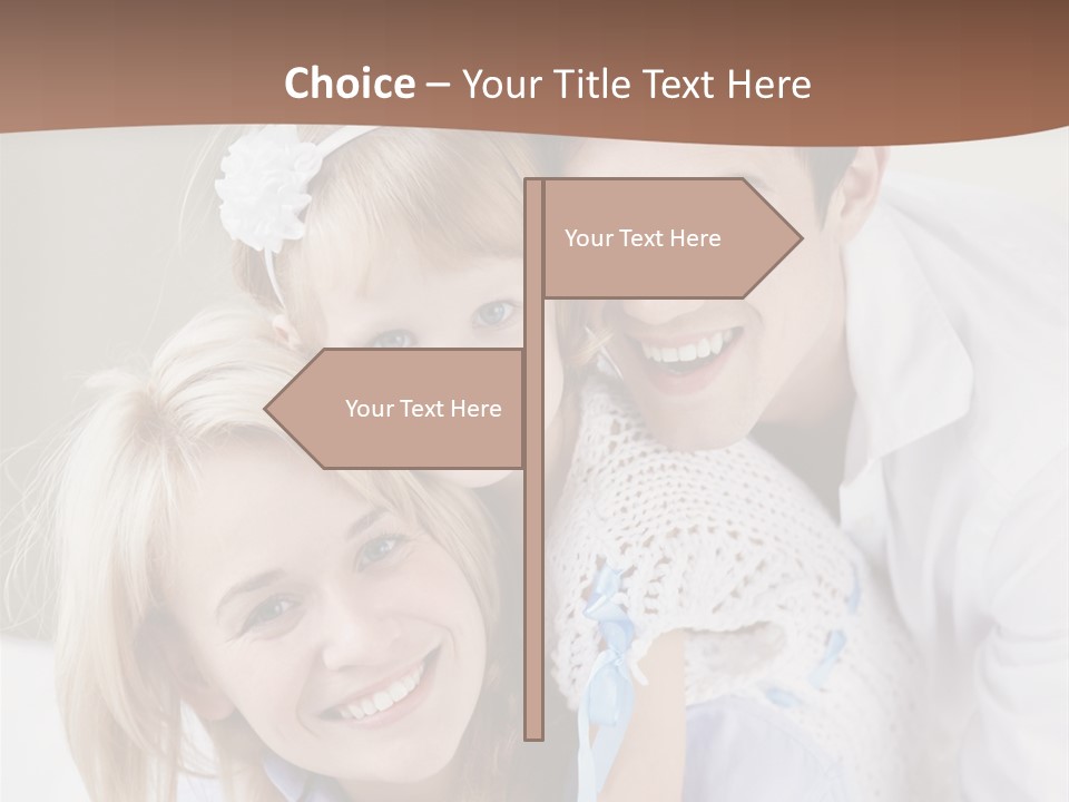 Family Home Offspring PowerPoint Template