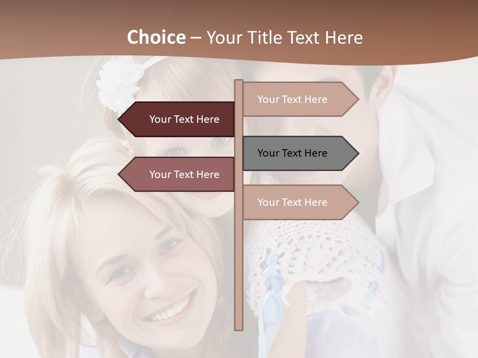 Family Home Offspring PowerPoint Template