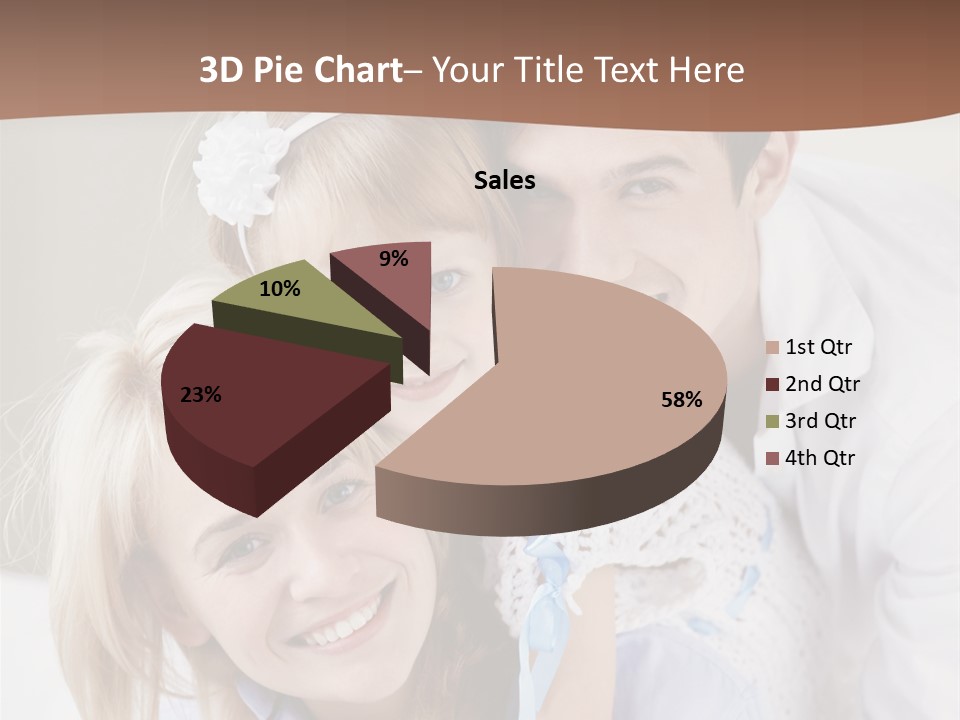 Family Home Offspring PowerPoint Template