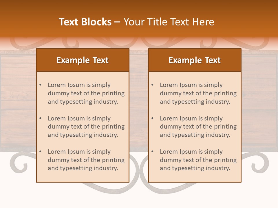 Product Signboard Classic PowerPoint Template
