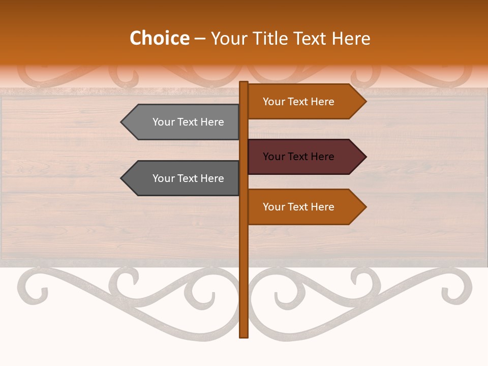 Product Signboard Classic PowerPoint Template