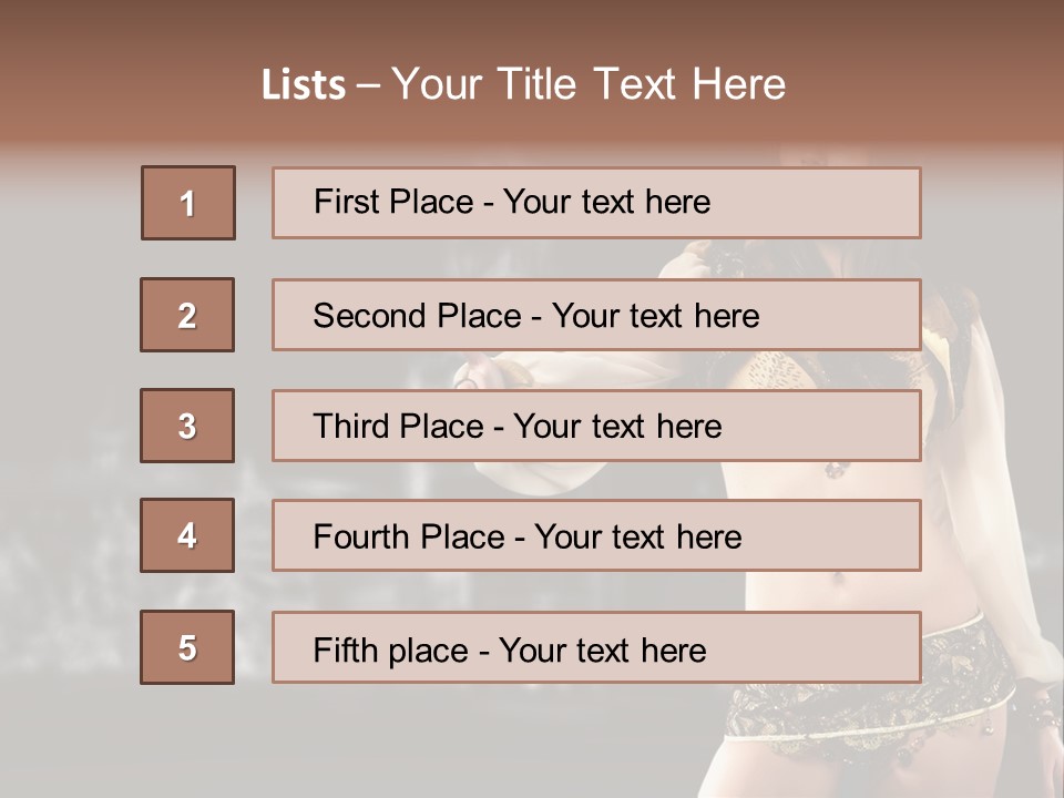 One Elegance Clubbing PowerPoint Template