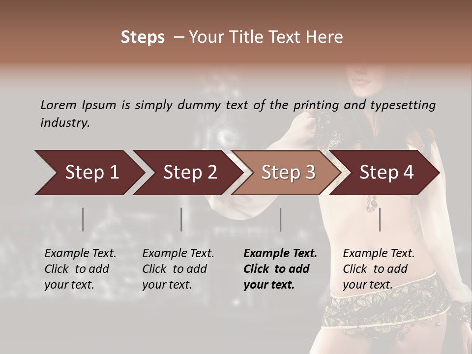 One Elegance Clubbing PowerPoint Template