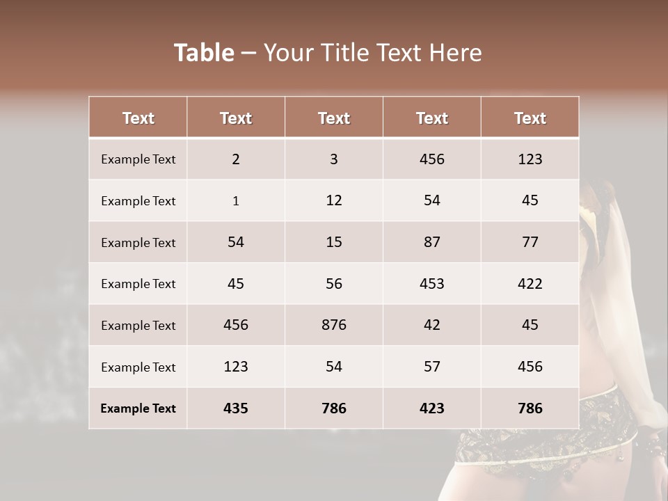 One Elegance Clubbing PowerPoint Template