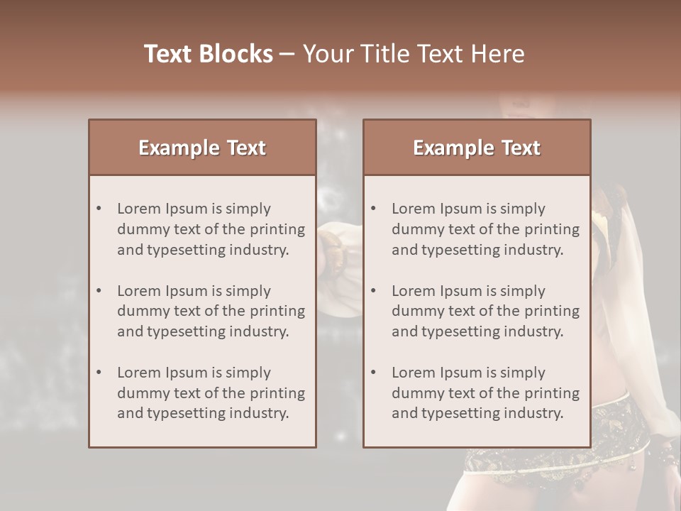 One Elegance Clubbing PowerPoint Template