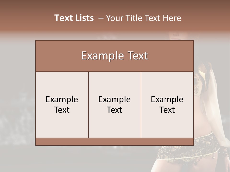 One Elegance Clubbing PowerPoint Template