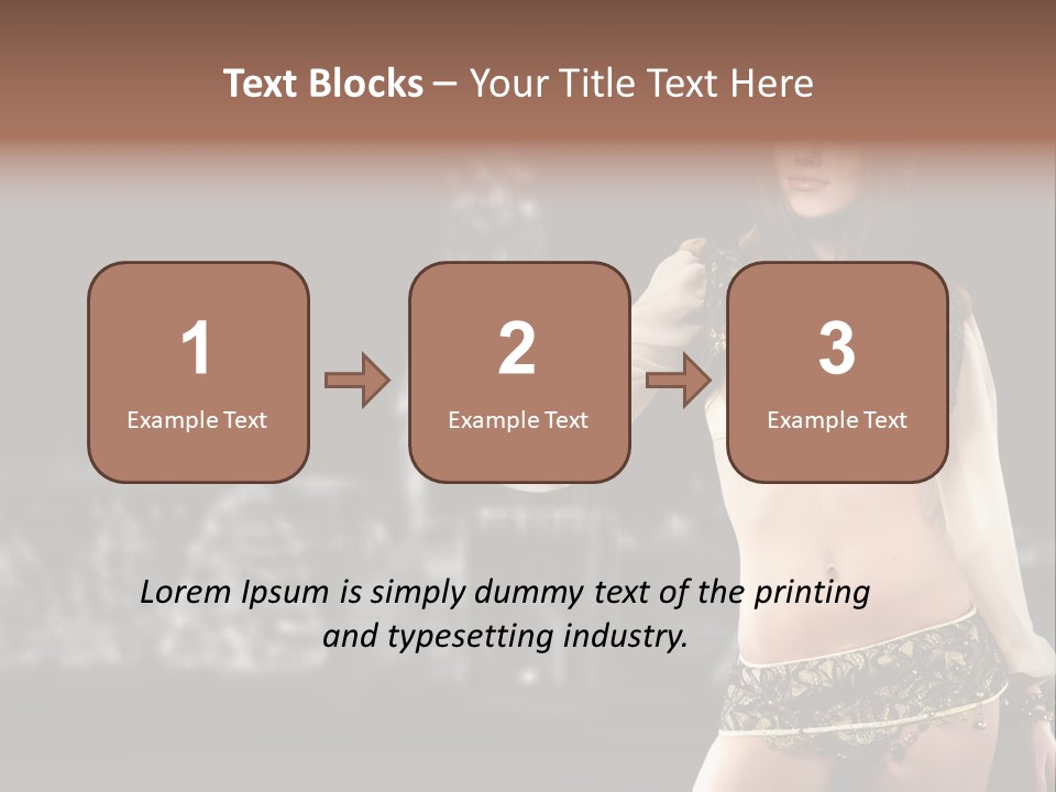 One Elegance Clubbing PowerPoint Template