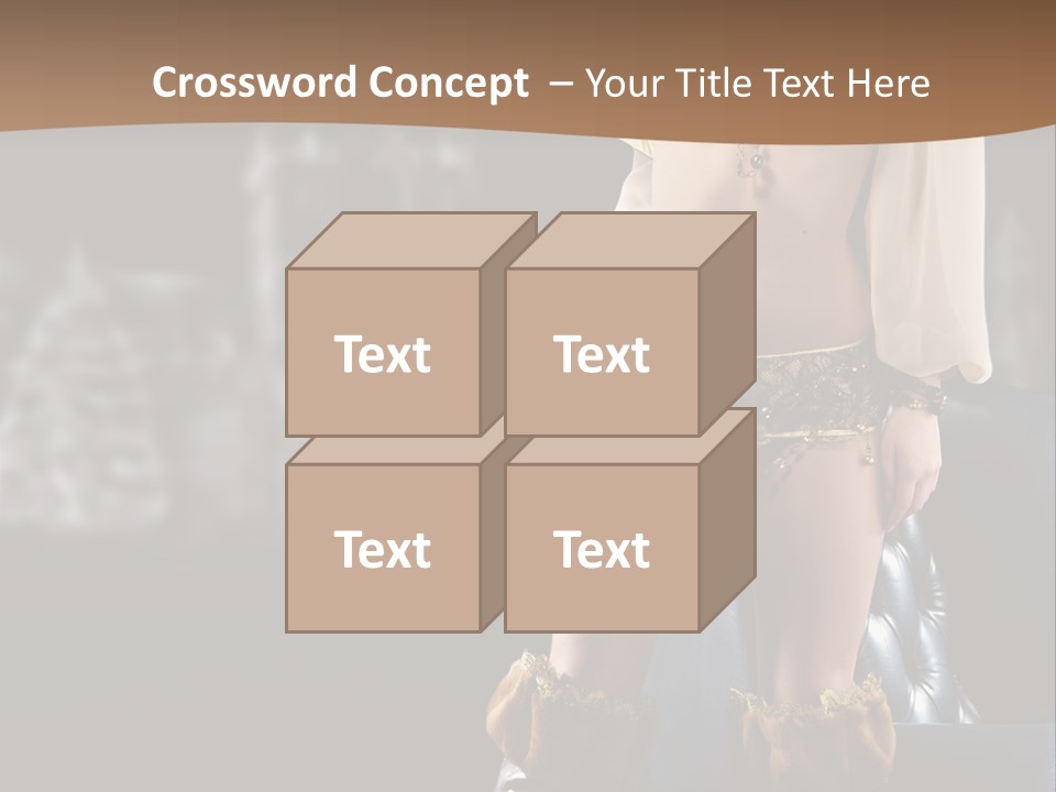 Girl Fun Fashion PowerPoint Template