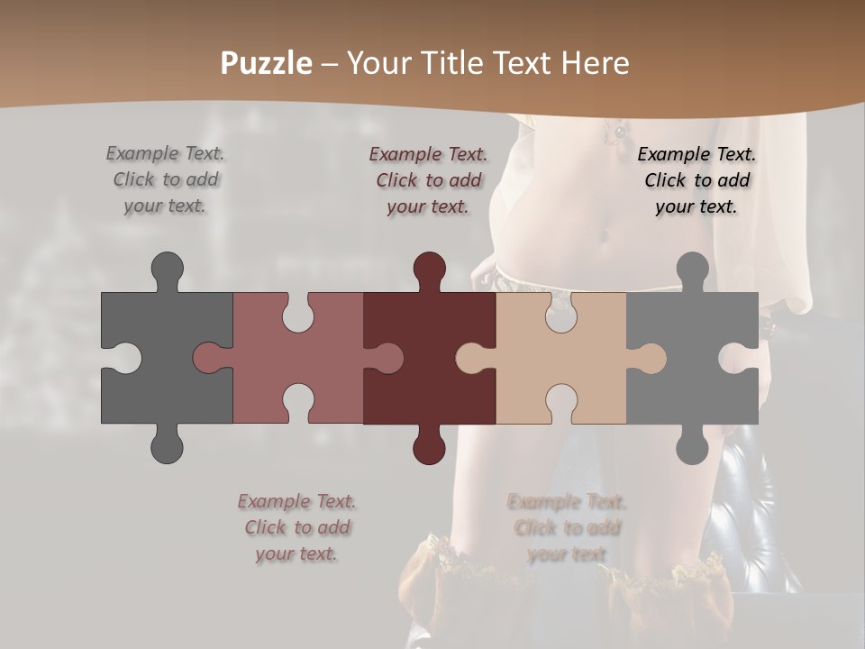 Girl Fun Fashion PowerPoint Template