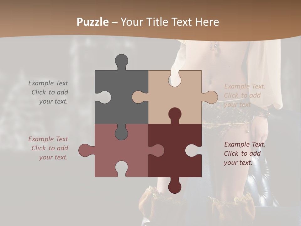 Girl Fun Fashion PowerPoint Template