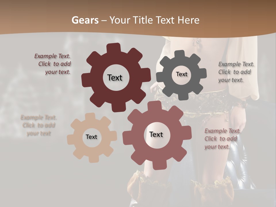 Girl Fun Fashion PowerPoint Template