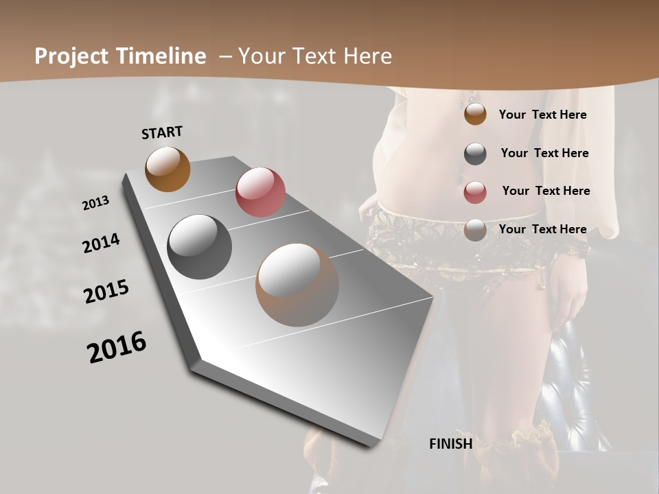 Girl Fun Fashion PowerPoint Template